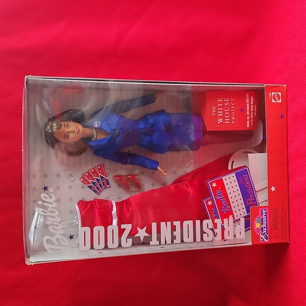 Vintage Barbie President 2000